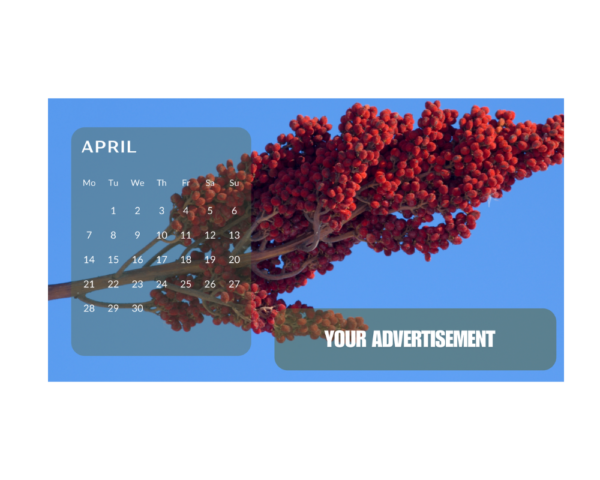 Table Calendar 2025 Design CDR