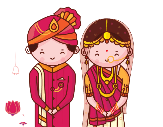 Hindu Wedding Couple