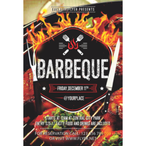 Barbeque Party Flyer