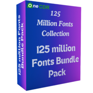 125 Million Fonts Bundle Pack