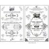 Indian Muslim Shaadi Card Matter Design