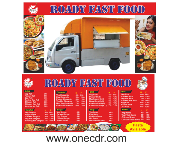 Ven Fast Food Banner Flex Design